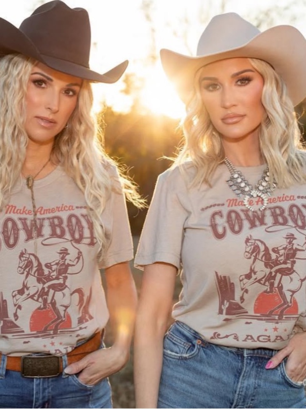 Make America Cowboy Again Graphic Tee